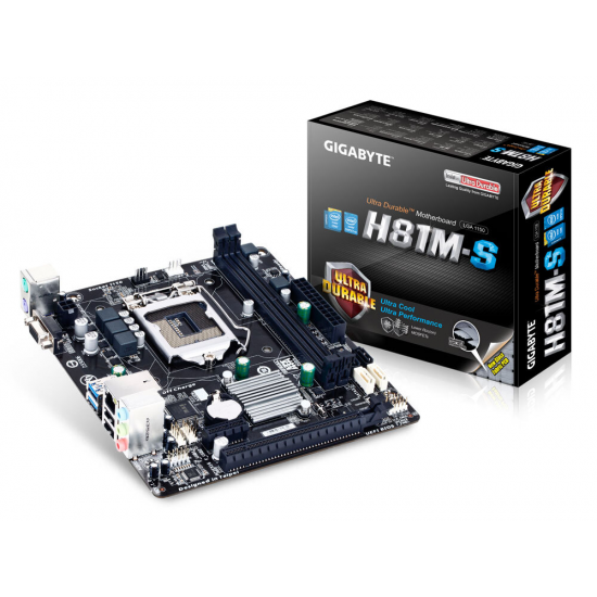 Gigabyte H81M-S Intel LGA1150 Motherboard