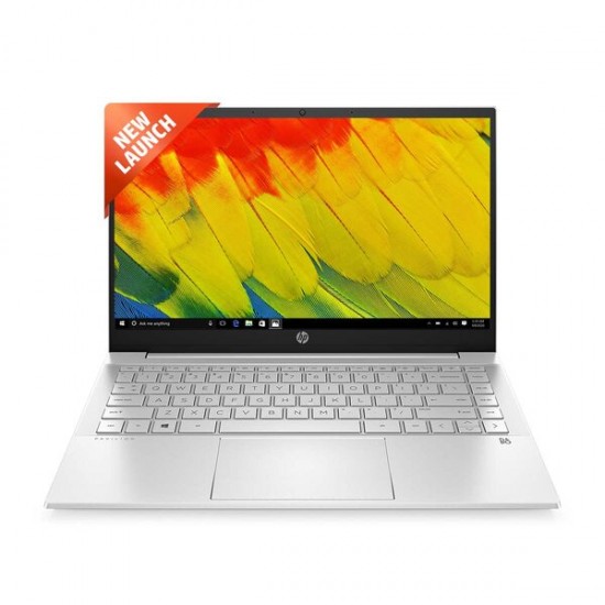 HP Pavilion 14-DV1000TU Thin and Light Laptop  ( Core i5 11th Gen / 8GB /512 GB SSD /Windows 11 Home / MS Office 2019 H&S,14 inch, Natural Silver, 1.41 kg