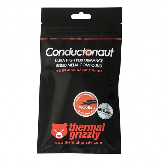 Thermal Grizzly Conductonaut Liquid Metal Paste - 1.0 Gram