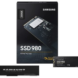 Samsung 980 250GB Up to 2,900 MB/s PCIe 3.0 NVMe M.2 Internal Solid State Drive 