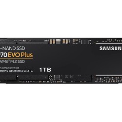 Samsung 970 EVO Plus 1TB PCIe NVMe M.2 (2280) Internal Solid State Drive (SSD) 