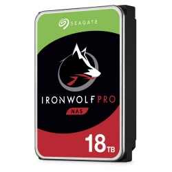 Seagate IronWolf Pro 18TB NAS Internal Hard Drive HDD – CMR 3.5 Inch SATA 6Gb/s 7200 RPM 256MB Cache for RAID Network Attached Storage, Data Recovery Rescue Service (ST18000NE000)