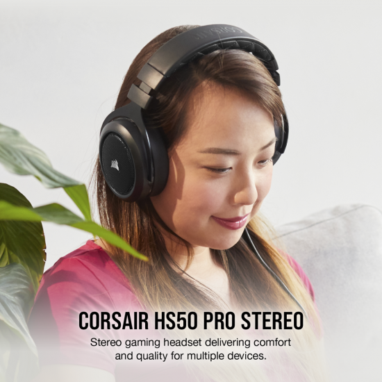 Corsair HS50 PRO STEREO Blue Gaming Headset
