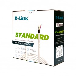 DLINK High-Performance CCTV 3 and 1 Cable (180 m)