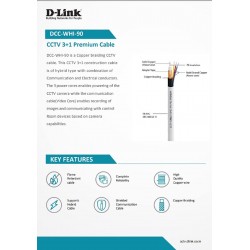D-Link 90Mtr Premium CCTV Cable
