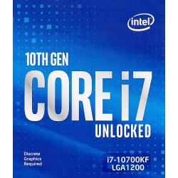 Intel 10th Gen Comet Lake Core i7-10700KF Processor 16M Cache, up to 5.00 GHz