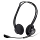 Logitech H370 Wired USB Headset, Stereo Headphones with Noise-Cancelling Microphone, in-Line Controls, Adjustable Headband, PC/Mac/Laptop - Black