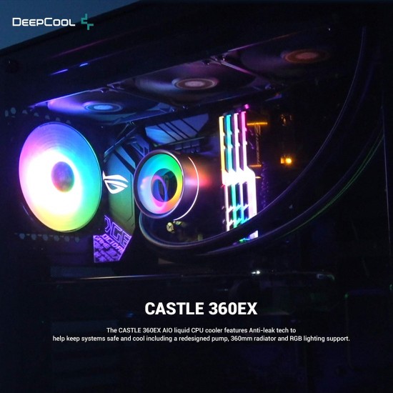 Deepcool Gamerstorm Castle 360 EX AIO Liquid Cooler