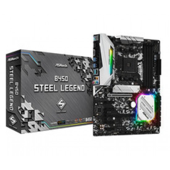 ASRock B450 Steel Legend AMD AM4 Motherboard