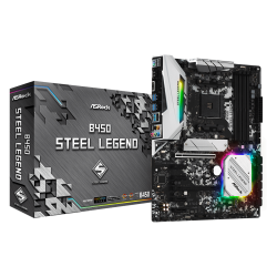 ASRock B450 Steel Legend Socket AM4/ AMD Motherboard
