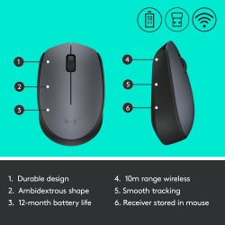 Logitech M171 Wireless Mouse 