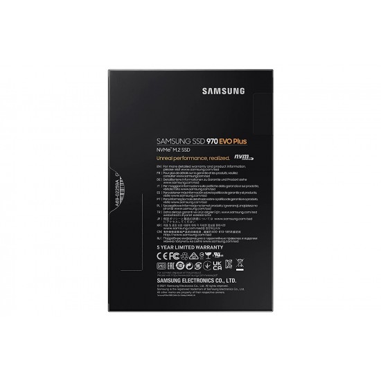 Samsung 970 EVO Plus 500 GB NVMe M.2 Internal SSD