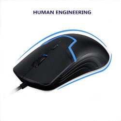 HP M100 Wired Gaming Optical Mouse (Black)