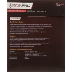 SecuraShield Ultimate Internet Security 1 User / 1 Year