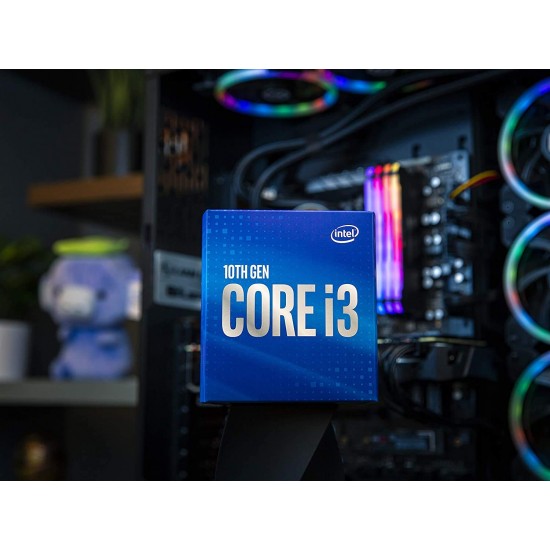 Intel Core i3-10100 10th Gen 4 Core Upto 4.3GHz LGA1200 Processor