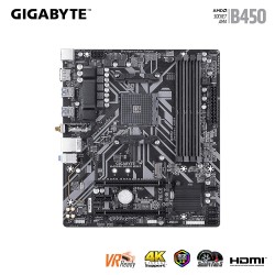 Gigabyte B450M-DS3H Wifi AMD AM4 Motherboard
