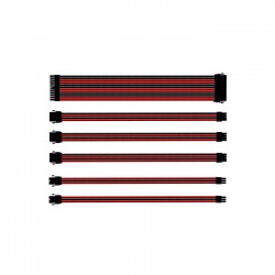 Cooler Master Sleeved Extender Cable Kit Red Black