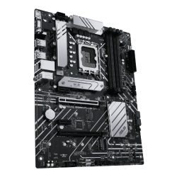 ASUS PRIME B660-PLUS D4 Intel® B660 (LGA 1700) ATX motherboard with 8 power stages, PCIe 4.0 slots, three M.2 slots, Realtek 2.5Gb Ethernet, rear USB 3.2 Gen 2x2 Type-C®, front USB 3.2 Gen 1 Type-C®
