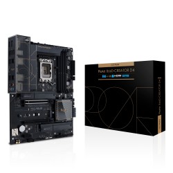 ASUS ProArt B660-Creator D4, Intel® B660 (LGA1700) ATX motherboard, 12+1 power stages (50 A), PCIe® 5.0, DDR4, USB-C DisplayPort™, 2.5 Gb and 1 Gb Ethernet, three M.2 slots