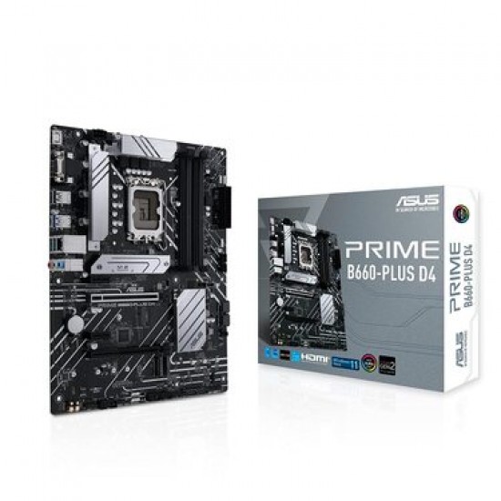 ASUS PRIME B660-PLUS DDR4 (LGA 1700) Motherboard 