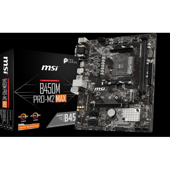 MSI B450M PRO M2 MAX AMD AM4 Motherboard