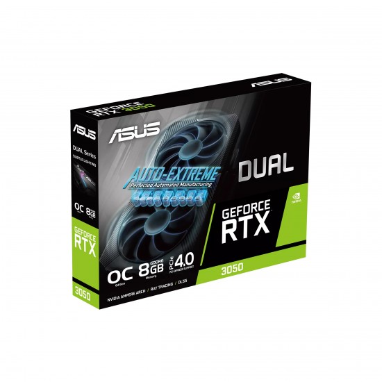 Asus GeForce RTX3050 Dual OC 8GB Graphics Card
