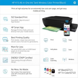 HP 415 All-In-One Ink Tank Colour Printer