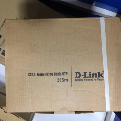 D'Link Cat 6 Networking Cable UTP Indoor 305 meter LAN Cable