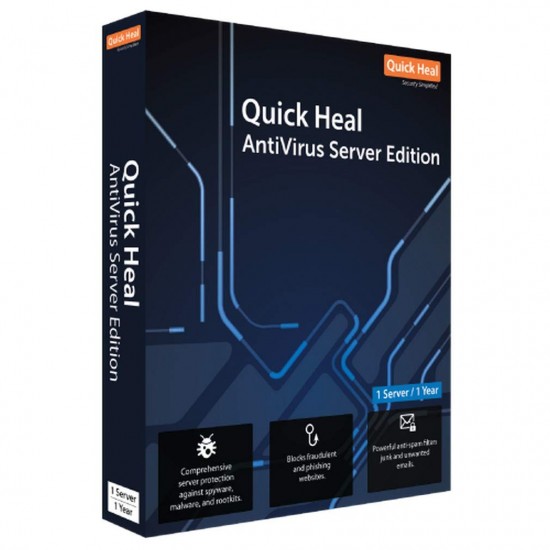 Quick Heal Server 1 User Server 3 Years EMAIL DELIVERY IN 2HRS