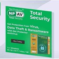 Net Protector Total Security Gold 1 User 1 Year Email delivery 2HRS