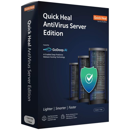 Quick Heal Server Edition 1 User Server 1 Year EMAIL DELIVERY IN 2HRS