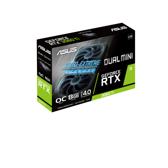 ASUS Geforce RTX 3060 Ti V2 Dual OC Mini 8GB Gaming Graphic Card