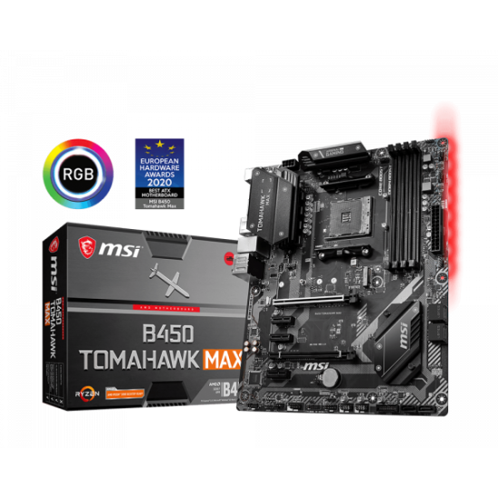 MSI B450 Tomahawk AMD AM4 Motherboard