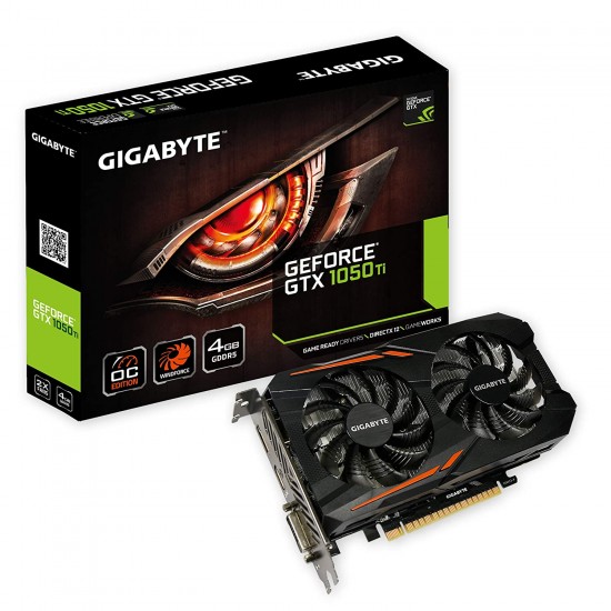 Gigabyte Geforce GTX 1050 TI 4GB OC Graphics Card