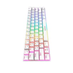 Gamdias Hermes E3 60% RGB Mechanical Gaming Keyboard White