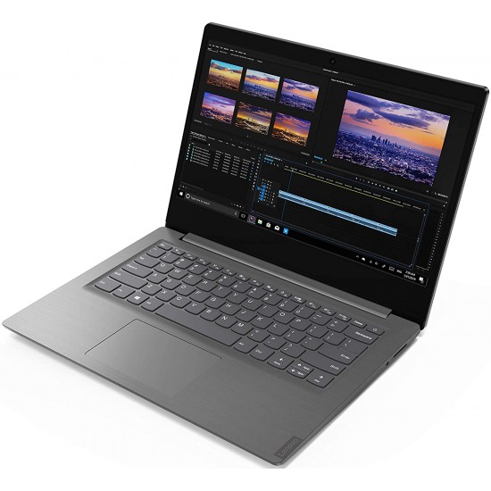Lenovo V14 Intel Core i5 10th Gen 14-inch HD Thin and Light Laptop (4GB RAM/ 256GB SSD/ Windows 10 Professional/ 1.6 kg), 82C40106IH