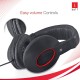 Iball Earwear Rock Over-Ear Wired Headset With Mic