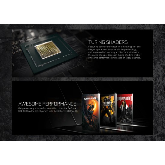 Inno3D Geforce GTX1650 Twin X2 OC DDR6 4GB Graphics Card