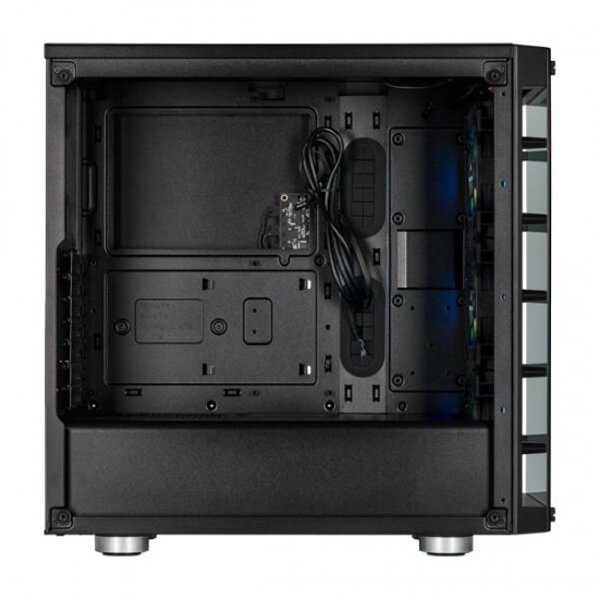 Corsair Icue 465X RGB Mid Tower Gaming Cabinet Black