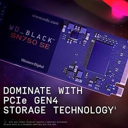 WD Black 1TB NVME M2 SN750 SE SSD