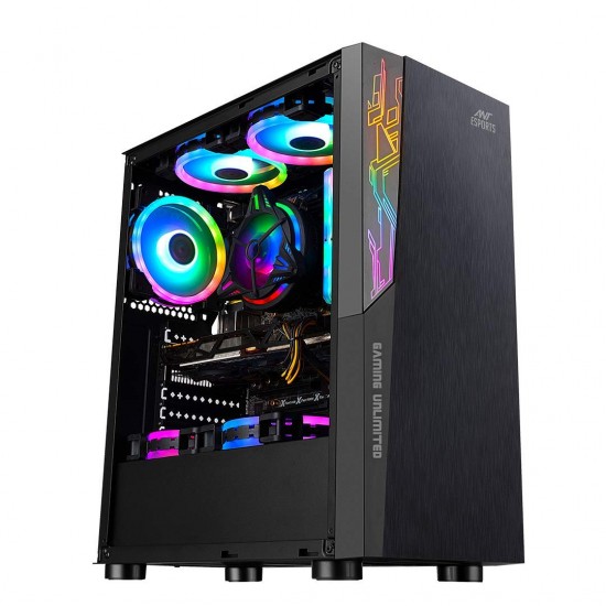 Ant Esports ICE-120AG Mid-Tower ATX Gaming Cabinet