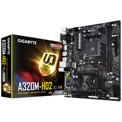 Gigabyte GA-A320M-H AMD AM4 Motherboard