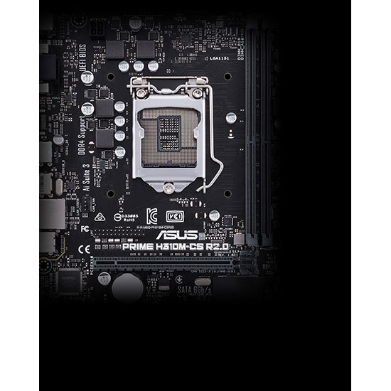 Asus Prime H310M CS R2 Intel LGA1151 Motherboard