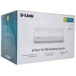 D'Link 8 Port Switch
