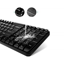 Rapoo X1800S Wireless Keyboard and Mouse Combo Black
