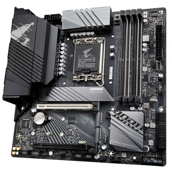 Gigabyte Z690M Aorus Elite AX DDR4 Intel LGA1700 Motherboard