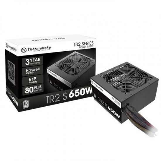 Thermaltake TR2 Series TRS-650P-2 80 Plus White Certified 650 Watt SMPS
