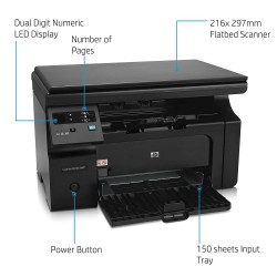 HP Laserjet Pro M1136 Multifunction Monochrome Laser Printer