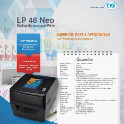 TVS LP-46 Neo Barcode Printer