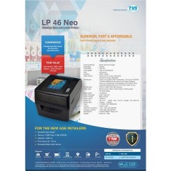 TVS LP-46 Neo Barcode Printer
